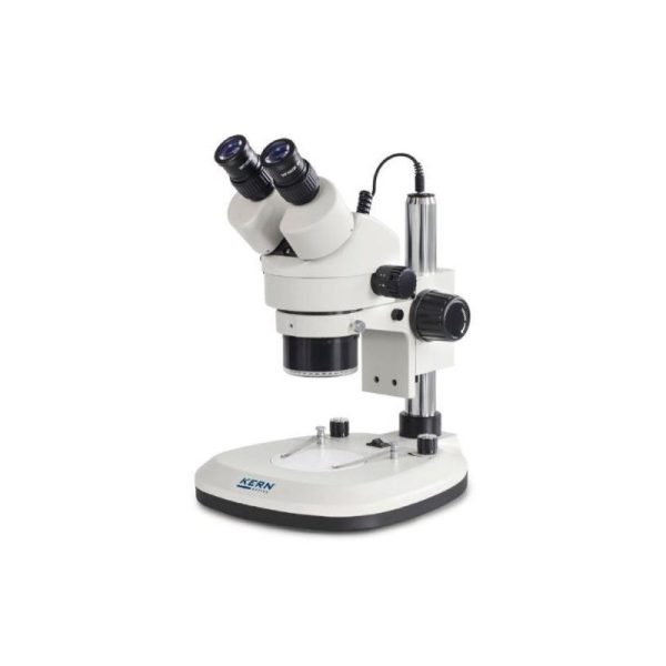 Lupa estereoscópica binocular led 7x-45x